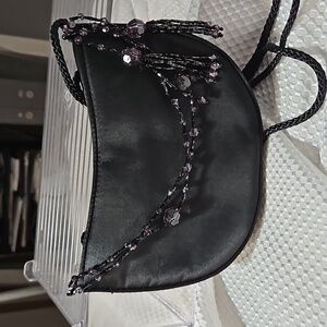 LECREGALE SMALL CROSSBODY BAG WITH FRINGE
